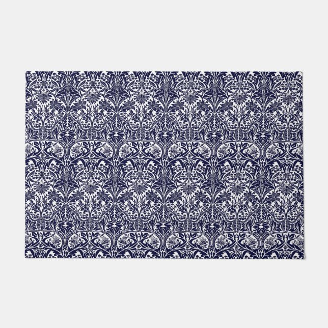 Paillasson William Morris "Bluebell ou Ancolie"5 (Devant)