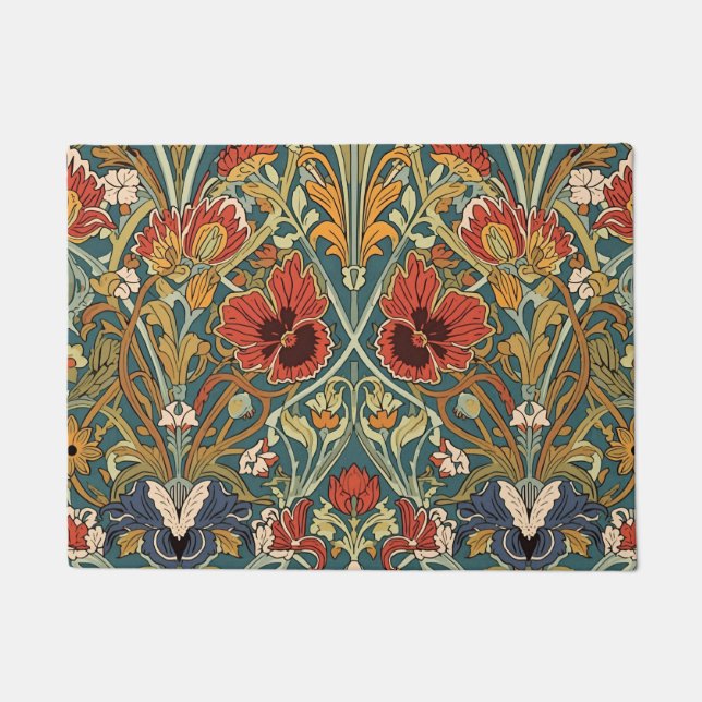 Paillasson William Morris Compton Floral Art (Devant)
