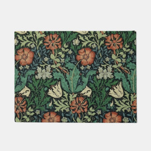 Paillasson William Morris Compton Floral Art Nouveau Motif