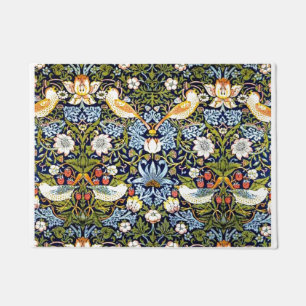 Paillasson William Morris design vintage - Strawberry Thief,