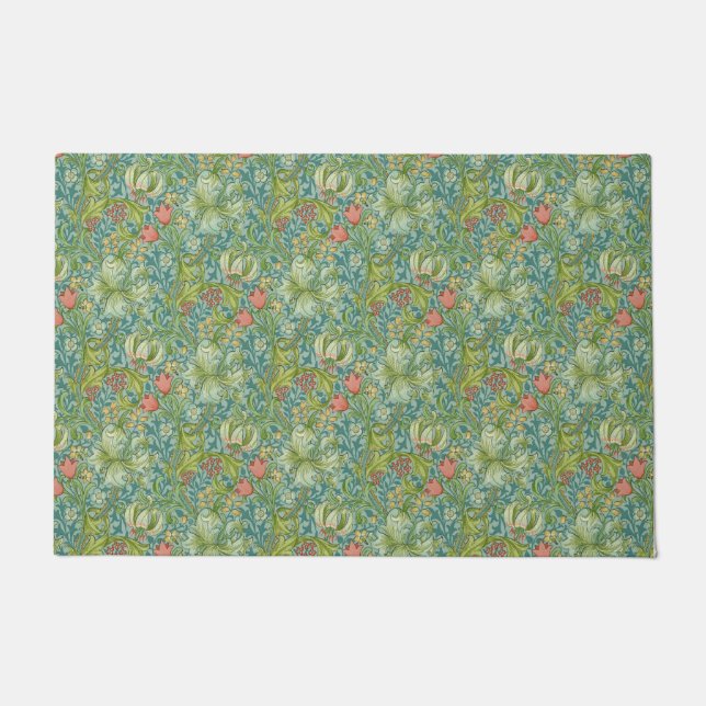 Paillasson William Morris "Golden Lily" 1 (Devant)