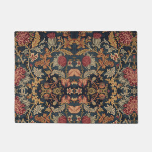 Paillasson William Morris motif floral écossais Thistle vinta