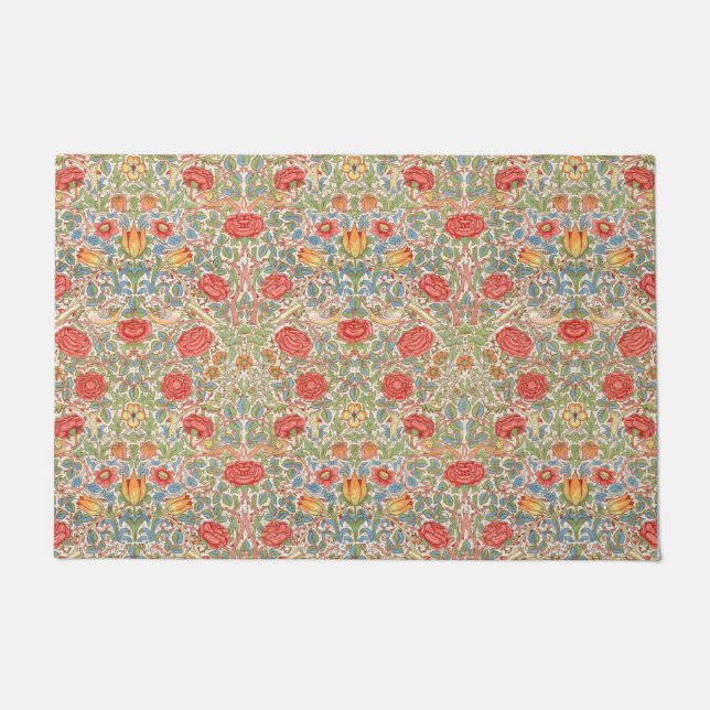 Paillasson William Morris "Rose" (Devant)