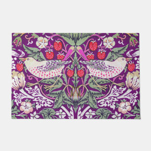 Paillasson William Morris Strawberry Thief Bienvenue