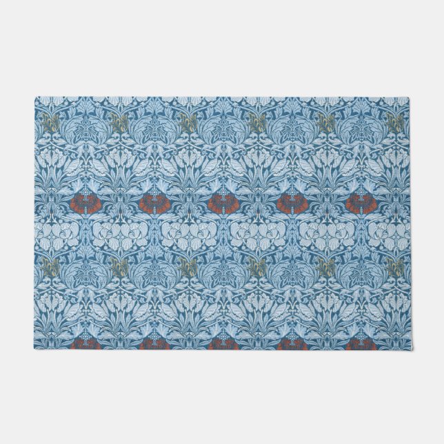 Paillasson William Morris "Tulipe et Rose" (Devant)