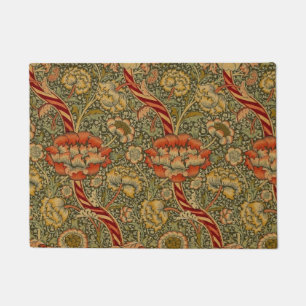 Paillasson William Morris Wandle Anglais Floral Damask Design