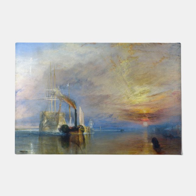 Paillasson William Turner - Le Temeraire de combat (Devant)