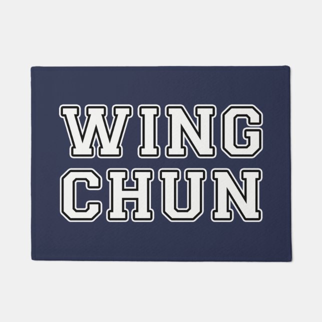 Paillasson Wing Chun (Devant)