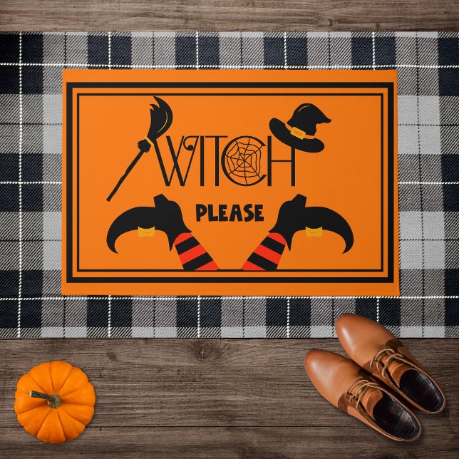 Paillasson Witch Please - Funny Halloween  (Créateur téléchargé)