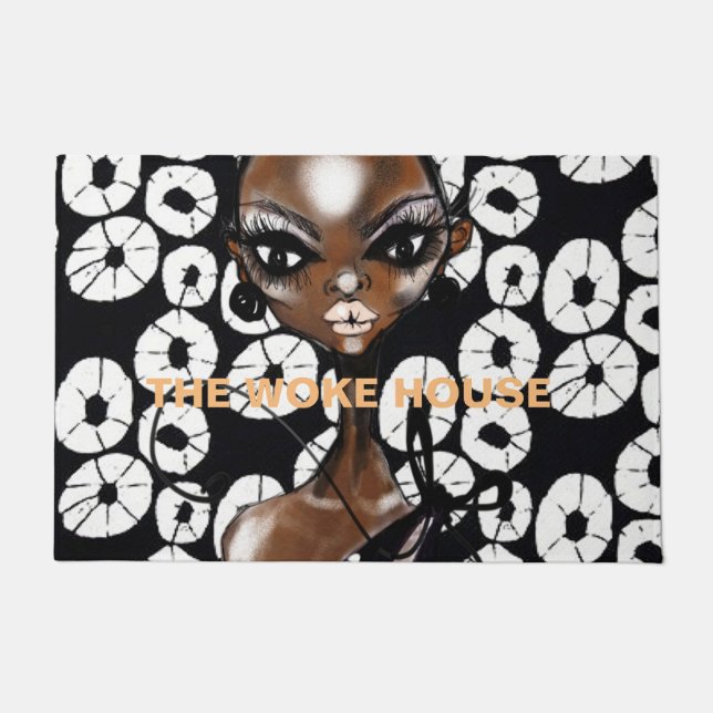 PAILLASSON WOKE HOUSE DOORMAT (Devant)