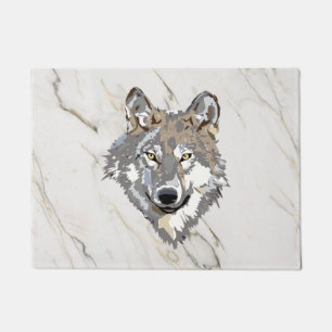 Paillasson Wolf sur le marbre