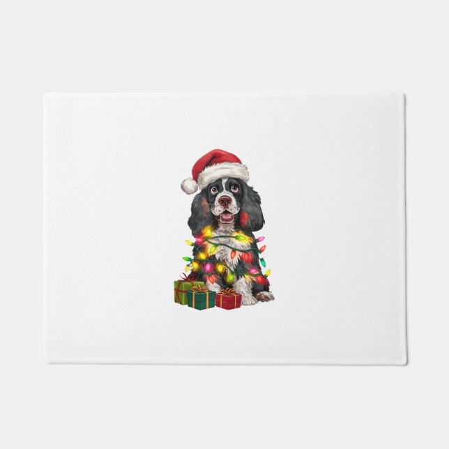 Paillasson Xmas Lighting Santa Hat (Devant)