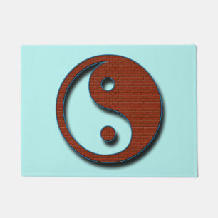 Paillasson Yin Yang par Shirley Taylor