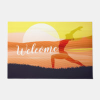 Yoga Enseignant Soleil Salutation Demi Lune Pose B