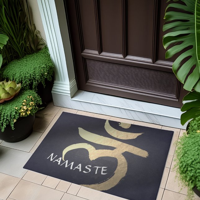 Paillasson Yoga Studio Bienvenue Méditation Racine Chakra Sym (Créateur téléchargé)