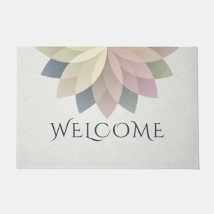 Paillasson YOGA Studio Welcome Porte-monnaie couleur Lotus Ma