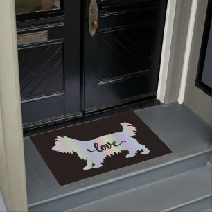 Paillasson Yorkshire Terrier Race Love