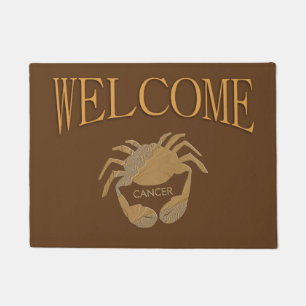 Paillasson Zodiaque de crabe cancéreux