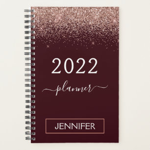 Pailleté Rose Gold Bourgogne 2022