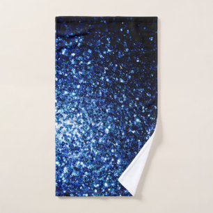 Pailletés bleu foncé