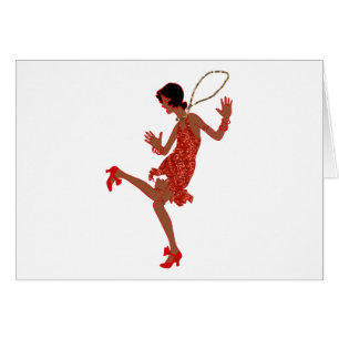 paillette noire rouge