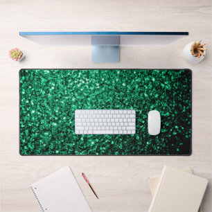 Paillettes de faux strass vert émeraude
