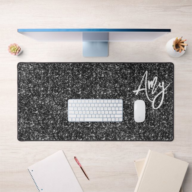 Paillettes de luxe noires (Bureau 1)