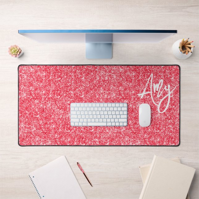 Paillettes de luxe rouges (Bureau 1)