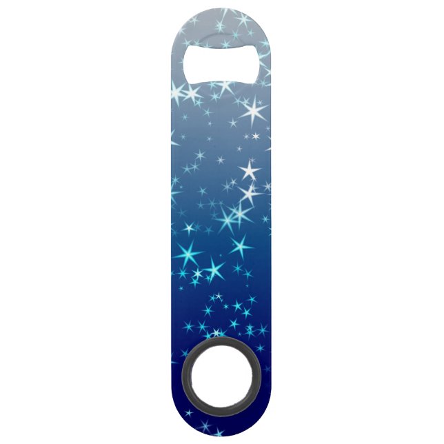 Paillettes de Noël Étoiles Ciel Bleu (Devant)