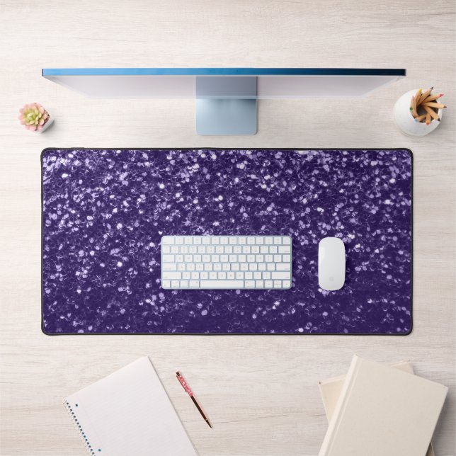 Paillettes de violet ultra foncé scintillantes  (Bureau 1)