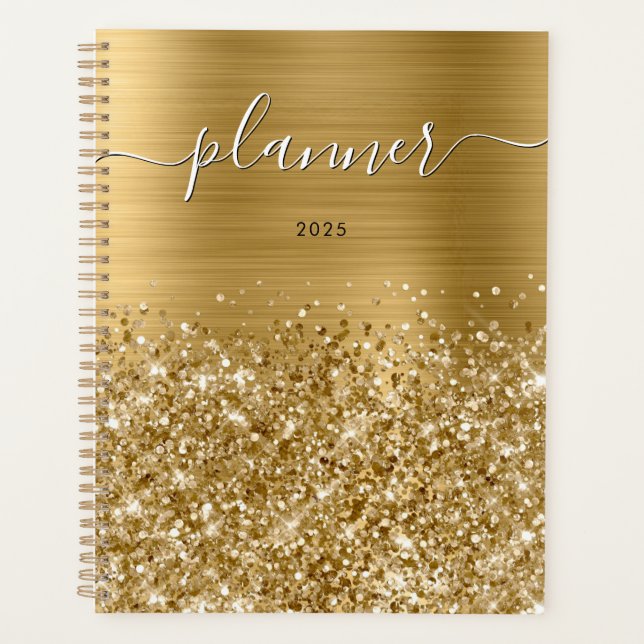 Paillettes Dorées Glam 2025 (Devant)