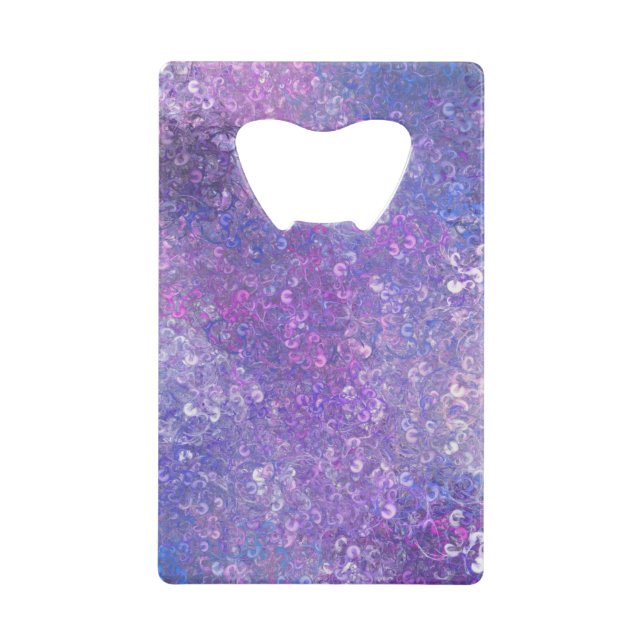 Paillettes roses et violettes brillantes  (Devant)