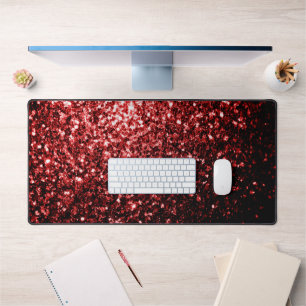 Paillettes scintillantes fausses rouge foncé