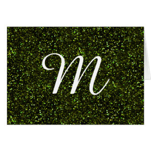 Paillettes vert pomme foncé