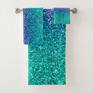 Paillettes Violet Lavande & Vert Aqua
