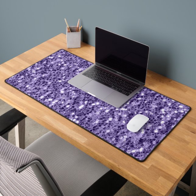 Paillettes violet ultra violet (Bureau 2)