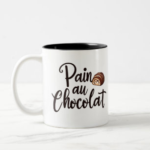Pain au Chocolat Mug - Petit-déjeuner Cadeau
