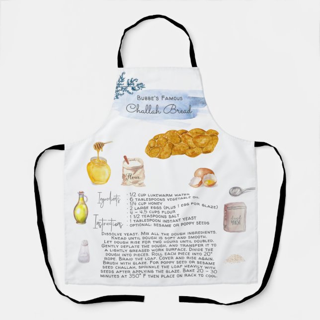 Pain Challah | Recette Tablier Héritage (Recto)