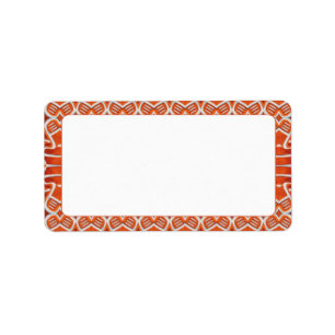 PAIN DE GINGERBREAD Étiquette 2,375 po x 1,25 po