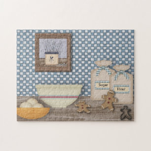 Pain d'épice à cuisson Hommes Puzzle