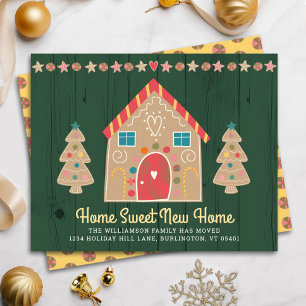 Pain d'épice budgétaire Nous avons déménagé Carte