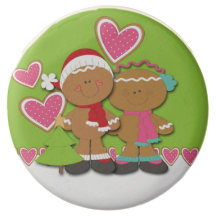 Pain d'épice Cookie Couple Noël