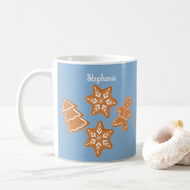 Pain d'épices Cookies Café Mug (Avec donut)