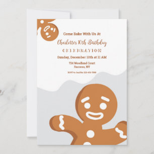 Pain d'épices Invitations Hommes