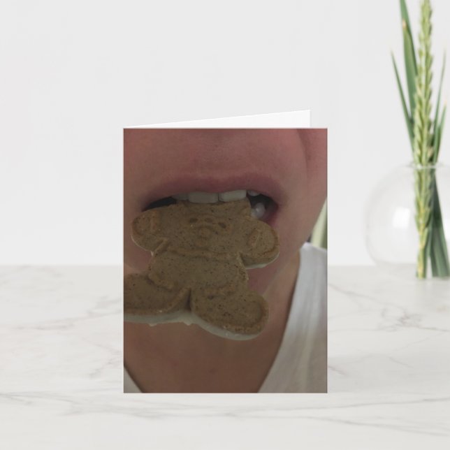 pain d'épices merci note (Devant)
