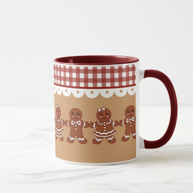 Pain d'épices Noël Café de Noël Mug (Droite)