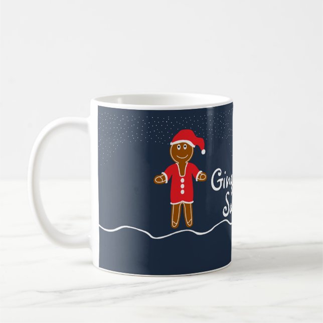 Pain d'épices Père Noël Christmas Coffee Mug (Gauche)