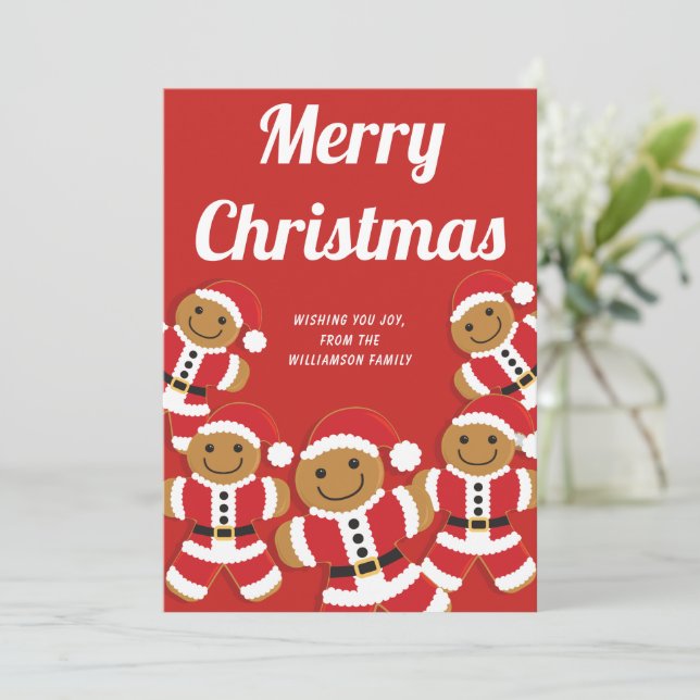 Pain d'épices Père Noël Noël (Debout devant)