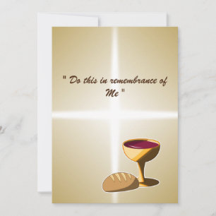 Pain et vin La Dernière communion de Pâques