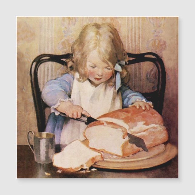 Pain frais de Jessie Willcox Smith (Devant)